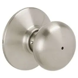 Satin Nickel Plymouth Design Privacy Lockset 1