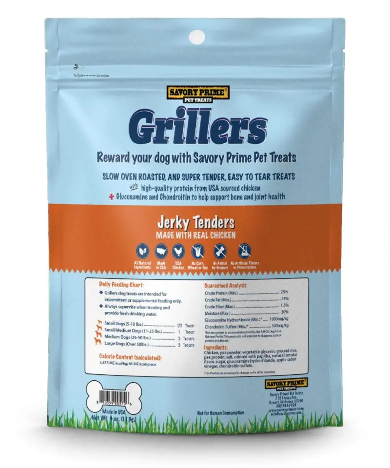 Savory Prime Grillers Chicken Tenders Dog Treat 2