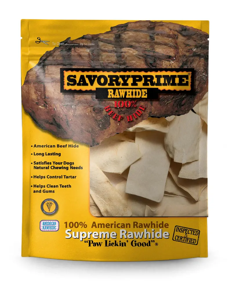 Savory Prime Natural American Rawhide Chips 1