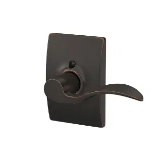 Schlage Accent Lever With Century Trim Non-Turning Lock 1