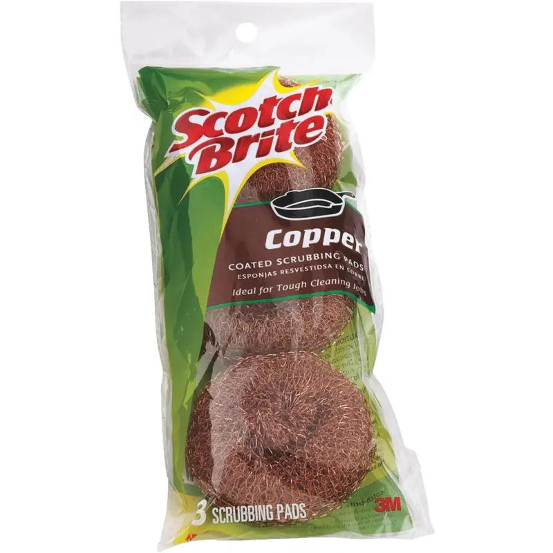 Scotch-Brite Copper Scouring Pad (3 Count) 1