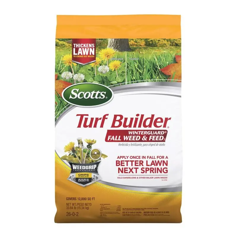 Scotts® Turf Builder® Winterguard® Fall Weed & Feed₅ 1