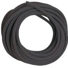 Screen Spline, Round, Black Vinyl, 3/16-In. X 25-Ft. 1