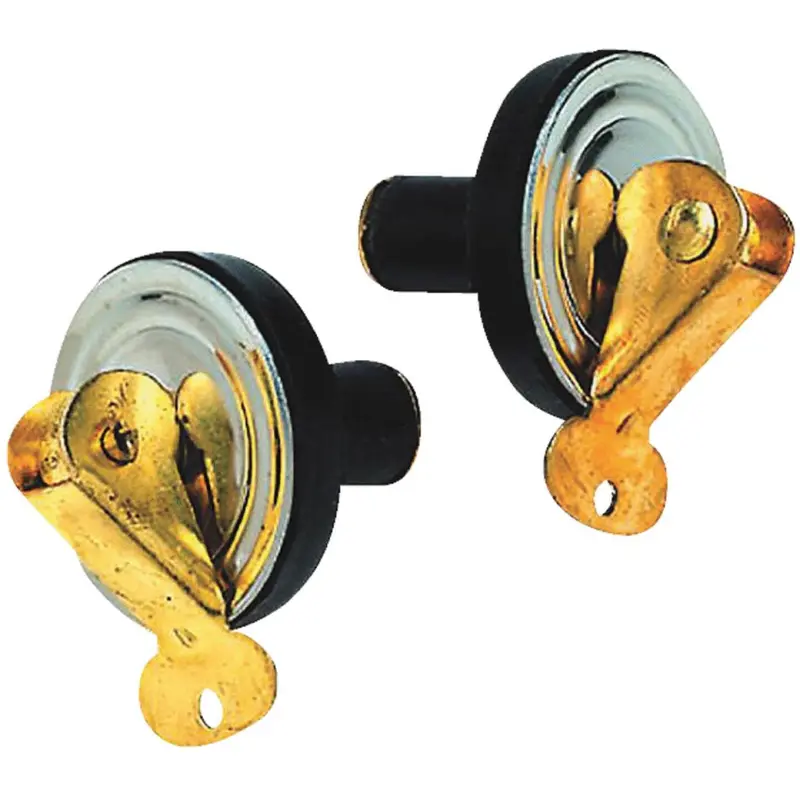 Seachoice 3/4 In. Stainless Steel Plate/Brass Can Baitwell Plug 1