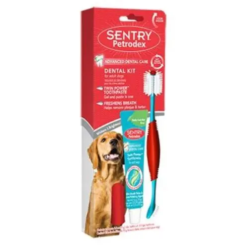 Sentry Petrodex Dental Care Kit For Dogs 1