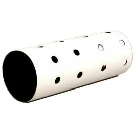 Sewer & Drain Pipe, Perforated Polyethylene, 4-In. X 10-Ft. 1