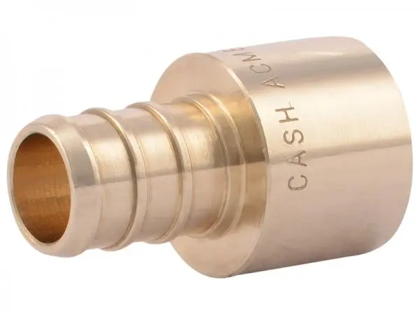 Sharkbite Brass Crimp Sweat Adapter 1/2 In. X 1/2 In. 1