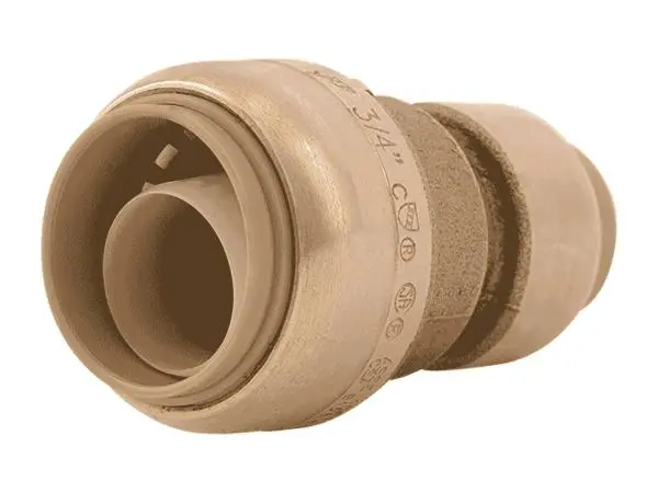 Sharkbite Brass Push Reducing Coupling 3/4 In. X 1/2 In. 1