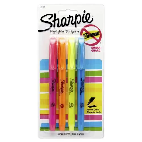 Sharpie Pocket Highlighters Chisel Tip 1