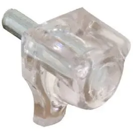 Shelf Support Peg, Clear Plastic, 3Mm, 8-Pk. 1