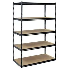 Shelving Unit, 5 Shelves, Heavy-Duty Steel, 24 X 48 X 72-In. 1