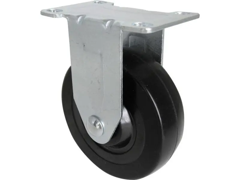 Shepherd Rigid Plate Caster Rubber Wheel 1