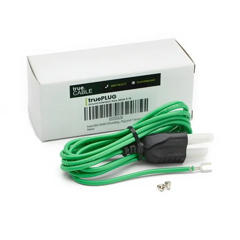 Shielded Ethernet Patch Panel Bond & Ground Extension Wire Adapter 1