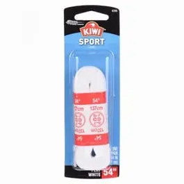 Shoe Laces, White Sport, 54-In., Pr. 1