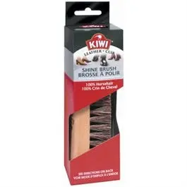 Shoe Shine Brush, 100% Horsehair 1