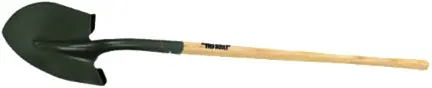 Shovel  Round Pointlong Hdle 1