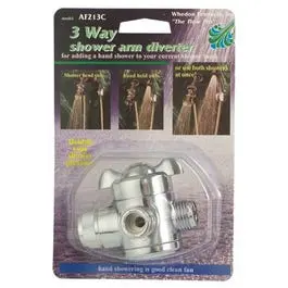 Shower Arm Diverter, 3-Way 1