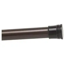Shower Tension Rod, Adjustable, Oil-Rubbed Bronze, 42 To 72-In. 1