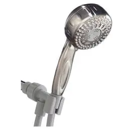 Showerhead, Handheld, 5 Settings, Brushed Nickel 1