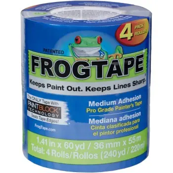 Shurtech Brands Llc 104956 Blue Frog Tape, 36X55m 4 Pack 1