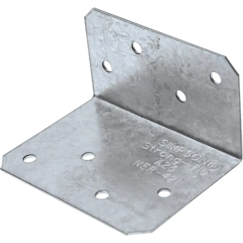 Simpson Strong-Tie 2 In. X 1-1/2 In. X 2-3/4 In. Galvanized Steel 18 Ga Reinforcing Angle 1
