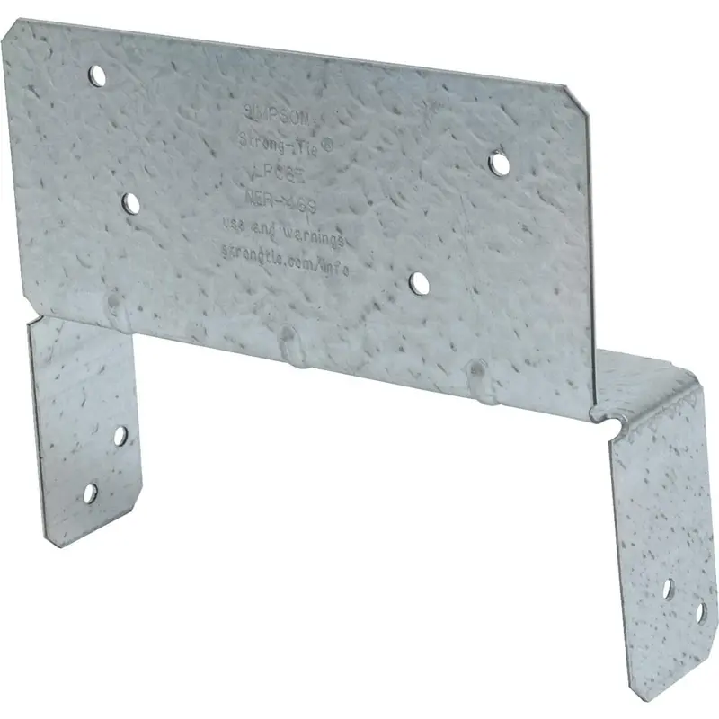 Simpson Strong-Tie 6 In. X 6 In. 16 Ga Galvanized Post Beam Cap 1