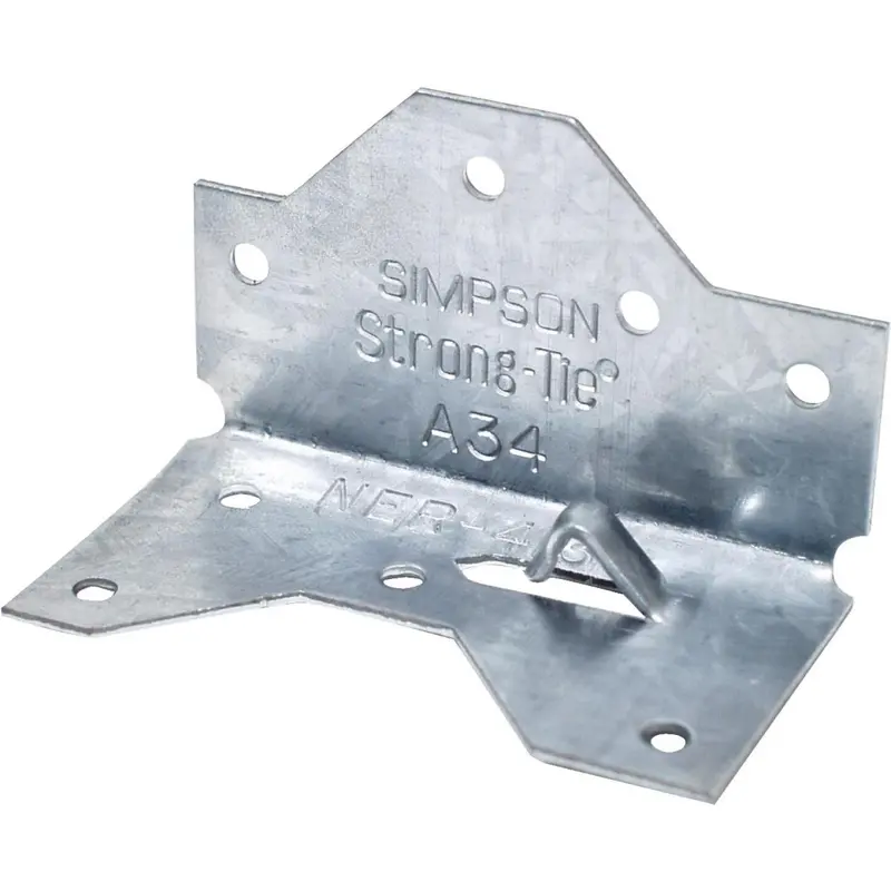 Simpson Strong-Tie Galvanized Steel 18 Ga Framing Angle 1