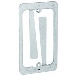 Single Gane Metallic Low Voltage Plate, 2-Pack 1
