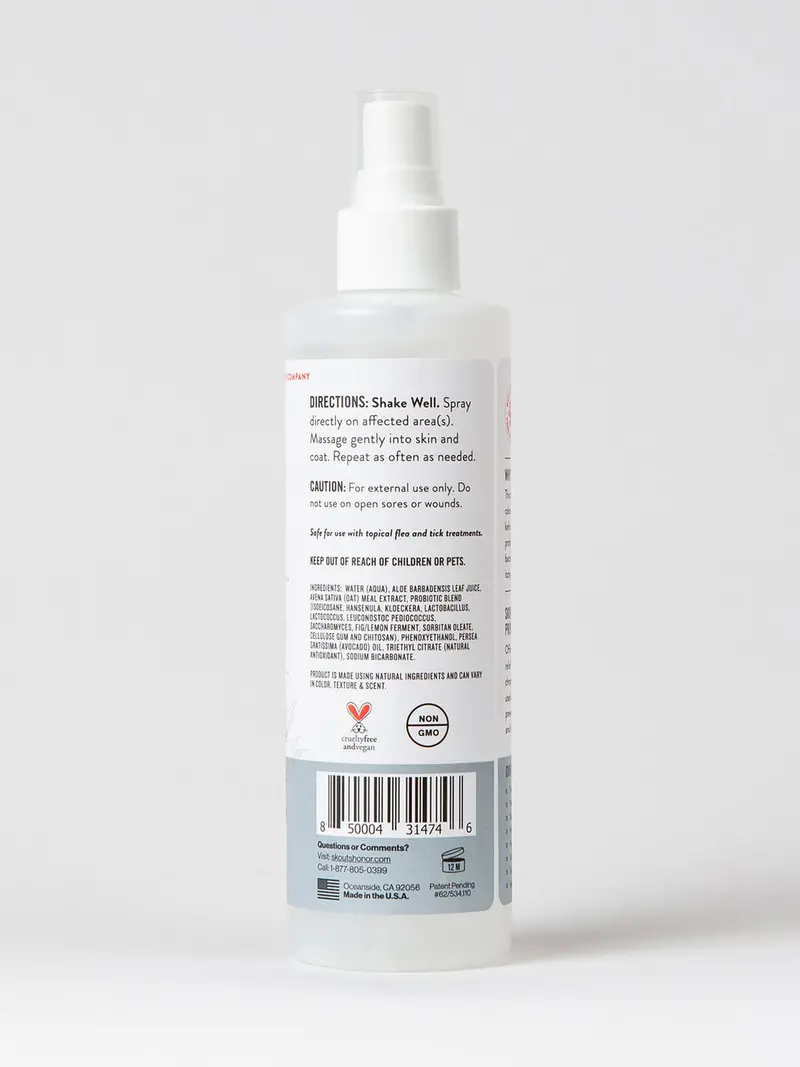 Skout's Honor Probiotic Itch Relief Spray For Dogs 2
