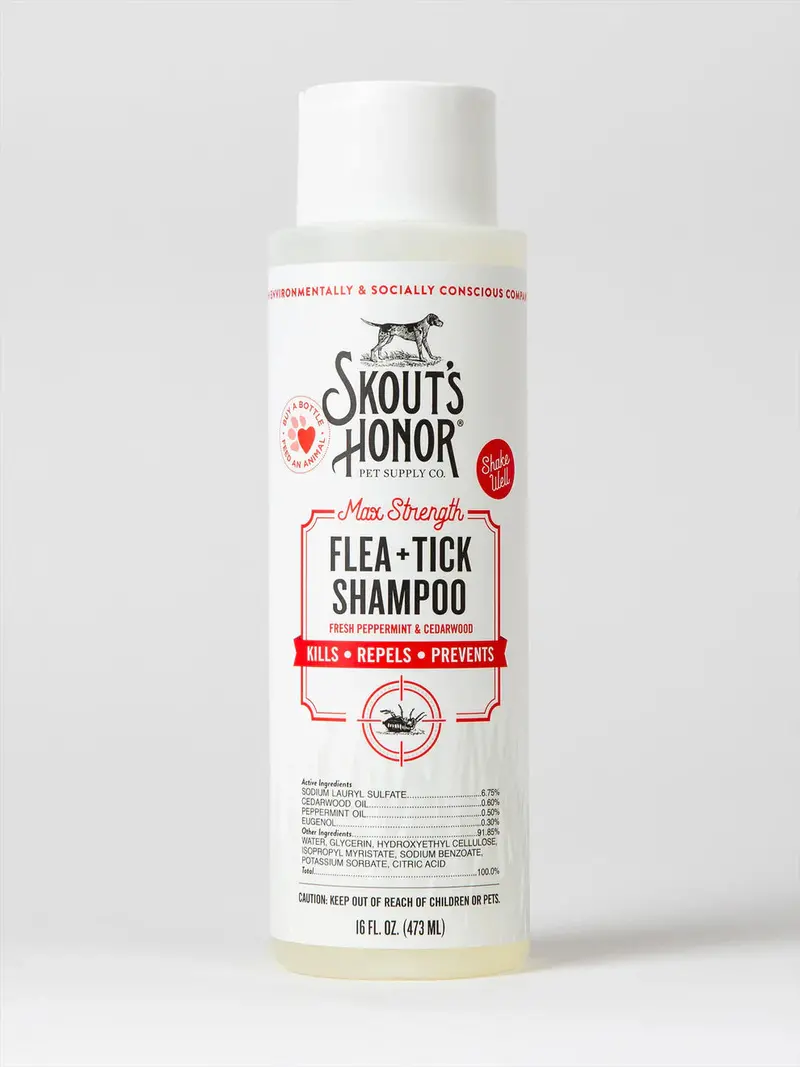 Skout's Honor Skout's Honor Flea And Tick Shampoo For Dogs 1