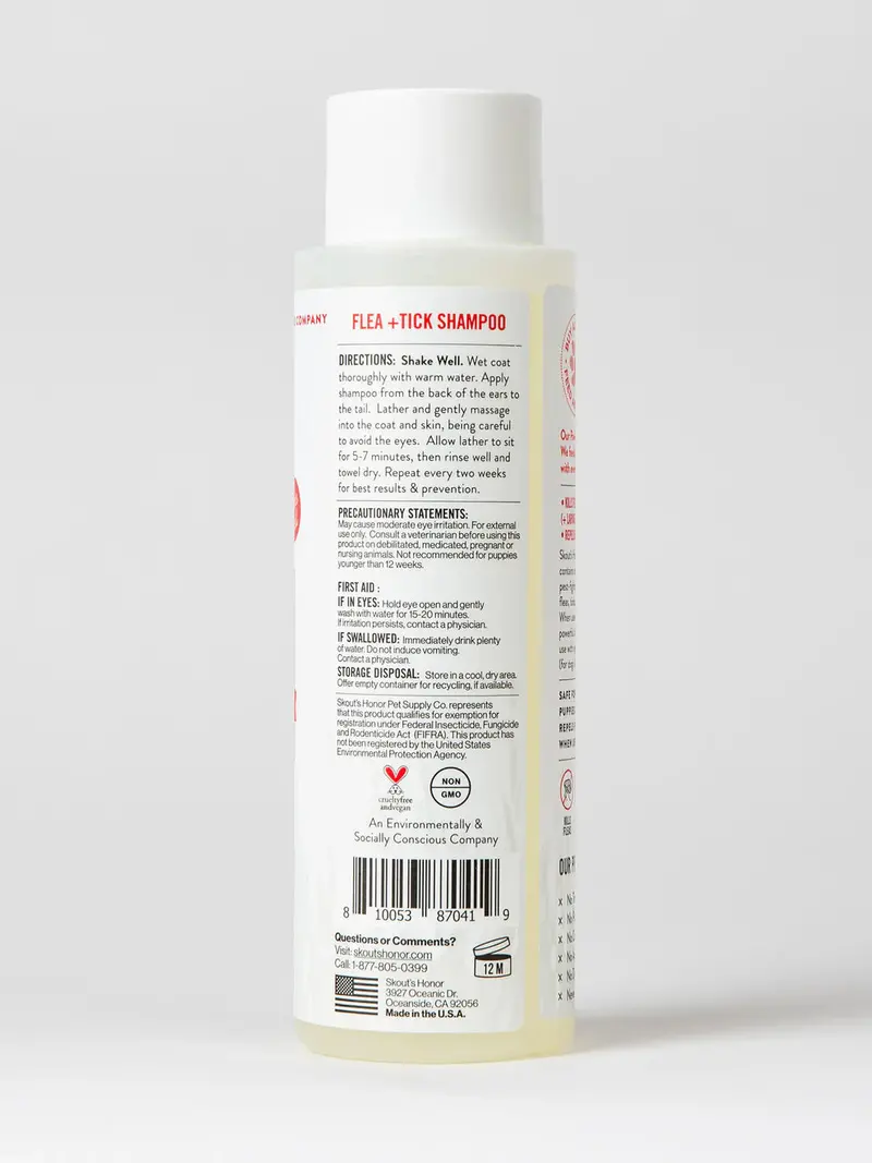 Skout's Honor Skout's Honor Flea And Tick Shampoo For Dogs 2