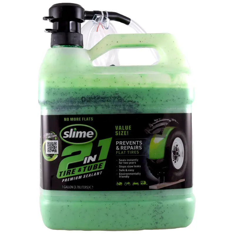 Slime 2-In-1 Tire & Tube Sealant - 1 Gallon 1