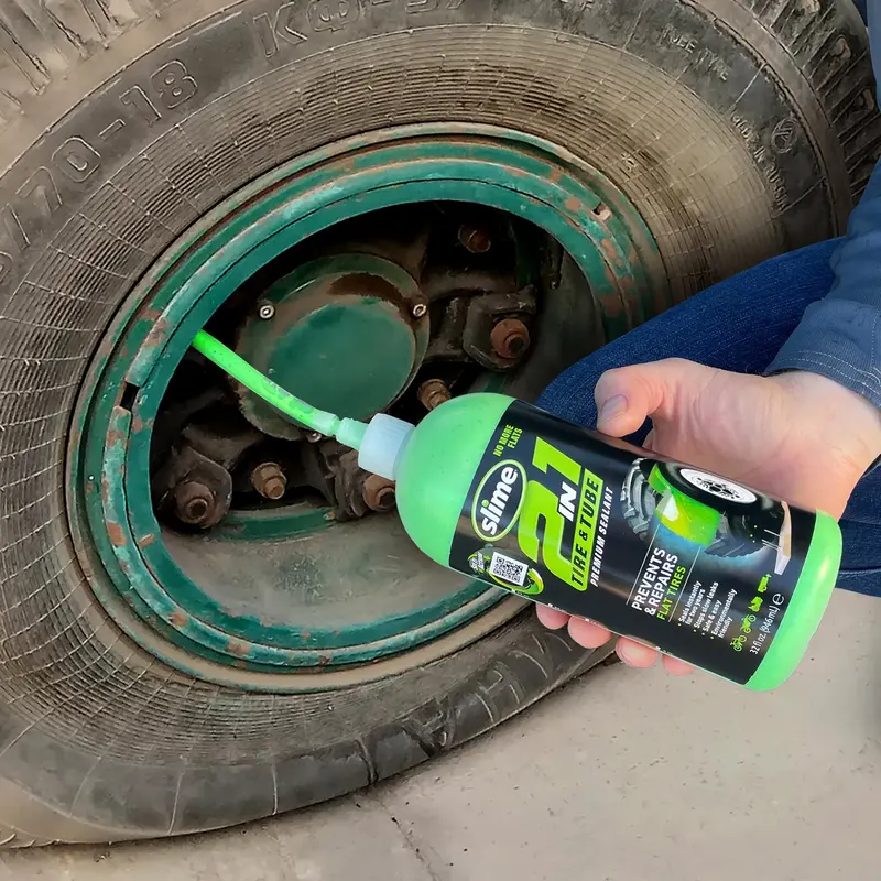 Slime 2-In-1 Tire & Tube Sealant - 32 Oz. 2
