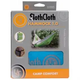 Slothcloth Hammock, Blue Nylon, 96 X 52 X 3-In. 1