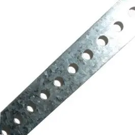 Slotted Steel Strapping, 18-Gauge, 2-3/8 X 36-In. 1