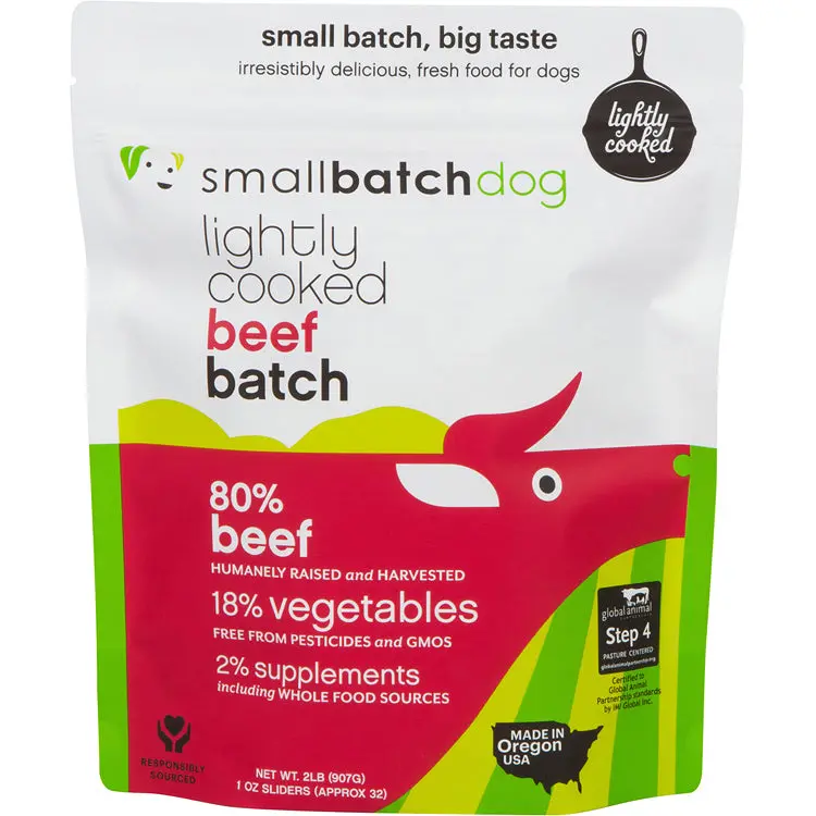 Smallbatch Dog Lightly Cooked Beef Batch 1