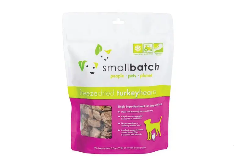 Smallbatch Freeze Dried Turkey Hearts 1