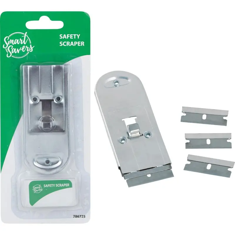 Smart Savers Mini Carbon Steel  Razor Scraper 1