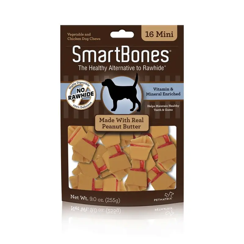 Smartbones Rawhide-Free Peanut Butter Dog Treats 1