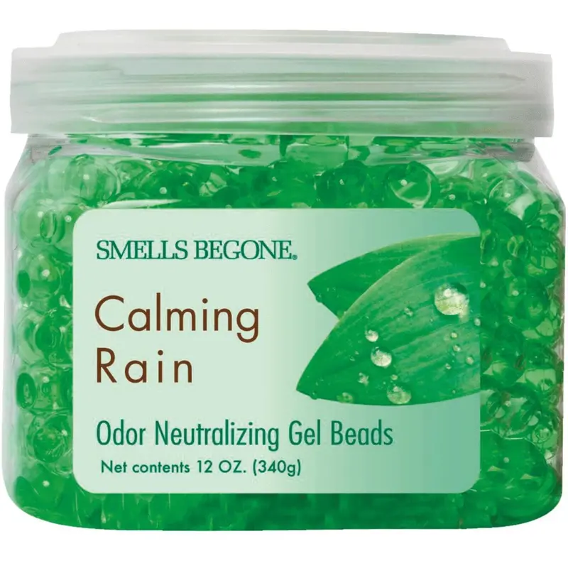 Smells Begone 12 Oz. Gel Beads Calming Rain Odor Neutralizer 1