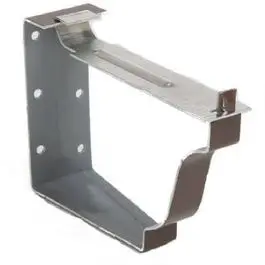 Snap Lok Fascia Bracket, Brown Aluminum, 5-In., 4-Pk. 1