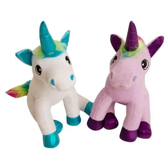 Snugarooz Rainbow The Unicorn Plush Dog Toy 1