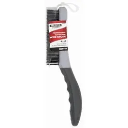Soft Grip Carbon Steel Wire Brush Shoe Handle 1