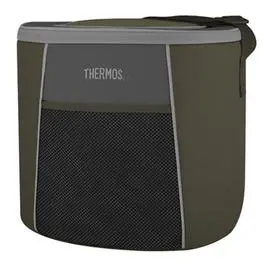 Soft-Sided Cooler, Green, 24-Can 1