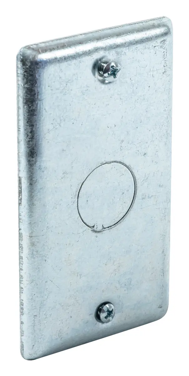 Southwire Handy Box Cover - Blank W/ 1/2" Knockout 1