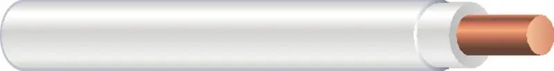 Southwire White Stranded Thhn Single Wire - 8 Guage, 500 Ft. 1