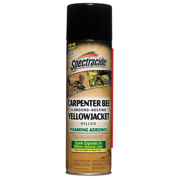 Spectracide Carpenter Bee And Ground-Nesting Yellow Jacket Killer Foaming Aerosol 1