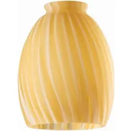 Spice Swirl Glass Ceiling Fan Light Shades 1