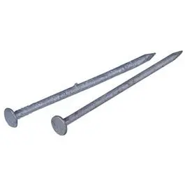 Spike Nail, Hot Dipped, Galvanized, 5-Lb., .375-In. X 12 1
