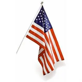 Spinning Pole Estate Flag Set, 3 X 5-Ft., 2-Pc. 1